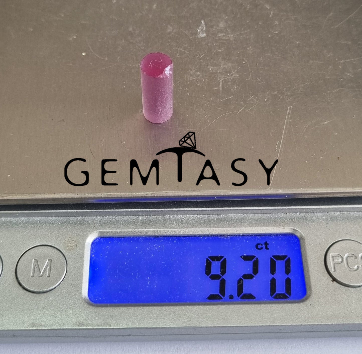 Piedra en bruto para facetar - Alejandrita Czochralski (Extraído) cultivado en laboratorio 6,4mm 7,6-10,2ct