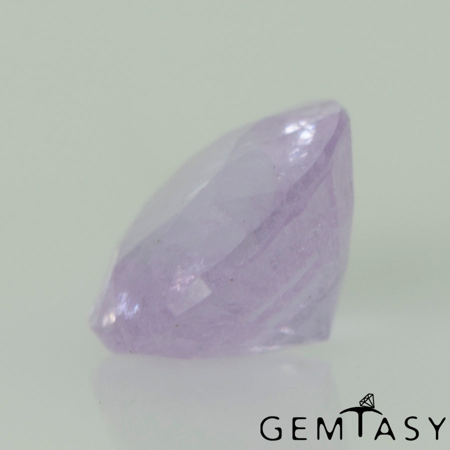 Piedra tallada - Zafiro Violeta Czochralski (Extraído) cultivado en laboratorio, facetado Redondo 5mm 0,58-0,74 ct