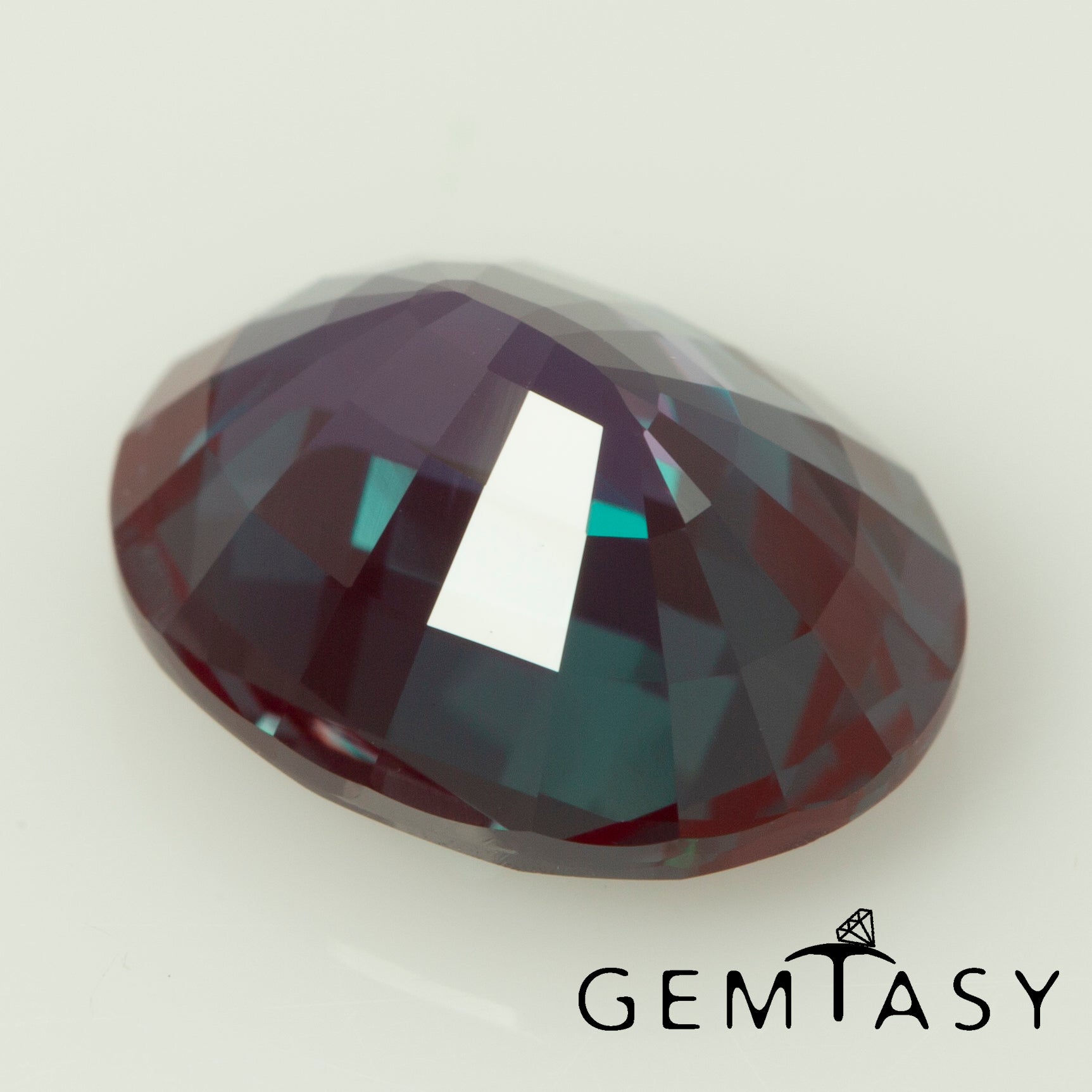 Synthetic Alexandrite Alexandrite Gemstones For Sale Oval Lab