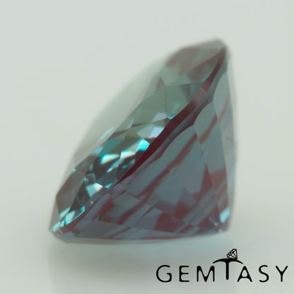 Piedra tallada - Alejandrita Czochralski (Extraída) cultivada en laboratorio, faceta Oval 8 x 6 mm 1,43-1,78ct