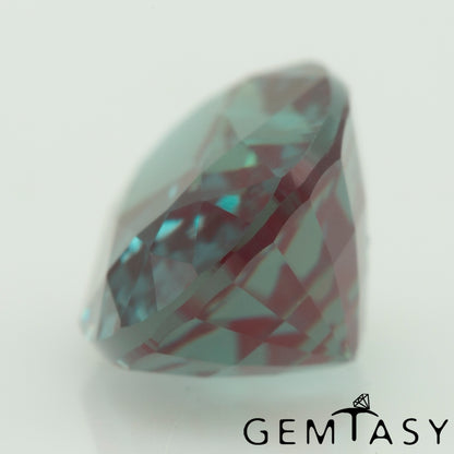 Piedra tallada - Alejandrita Czochralski (Extraída) cultivada en laboratorio, faceta Oval 9 x 6 mm 1,59-1,92ct