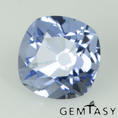 Piedra tallada - Zafiro Azul Czochralski (Extraído) cultivado en laboratorio, facetado Cojín 7x7mm 2,1-2,4ct
