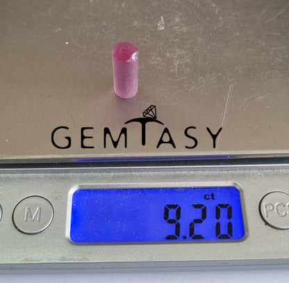 Piedra en bruto para facetar - Alejandrita Czochralski (Extraído) cultivado en laboratorio 6,4mm 7,6-10,2ct