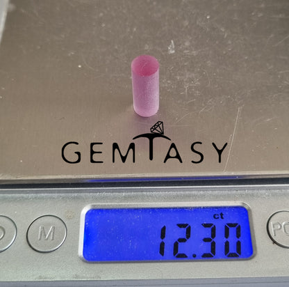 Piedra en bruto para facetar - Alejandrita Czochralski (Extraído) cultivado en laboratorio 7mm 10-12ct