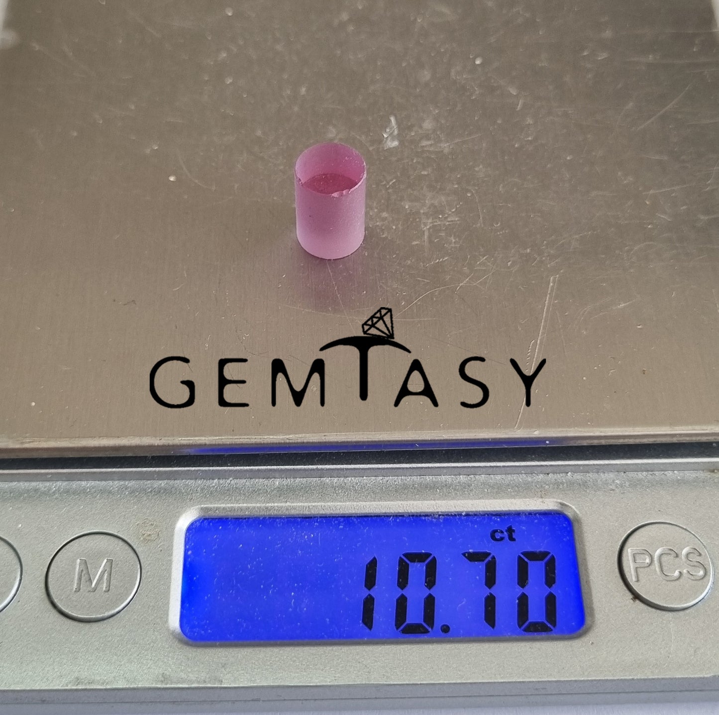 Piedra en bruto para facetar - Alejandrita Czochralski (Extraído) cultivado en laboratorio 8mm 10-12ct