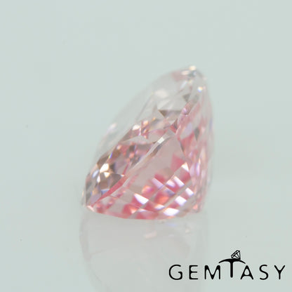 Piedra tallada - Zafiro Rosa Czochralski (Extraído) cultivado en laboratorio, facetado Cojín 9x6mm 2.27ct