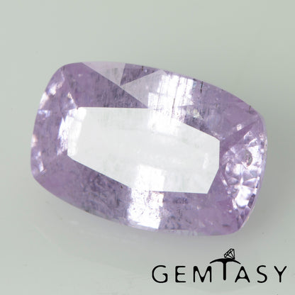 Piedra tallada - Zafiro Violeta Czochralski (Extraído) cultivado en laboratorio, facetado Cojín 12x8mm 5,93-6,54 ct