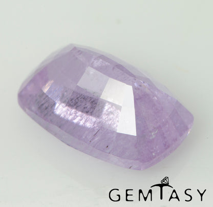 Piedra tallada - Zafiro Violeta Czochralski (Extraído) cultivado en laboratorio, facetado Cojín 12x8mm 5,93-6,54 ct