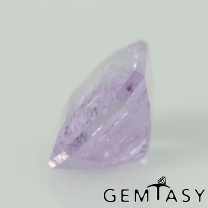 Piedra tallada - Zafiro Violeta Czochralski (Extraído) cultivado en laboratorio, facetado Octágono 8x6mm 2,32-2,51 ct