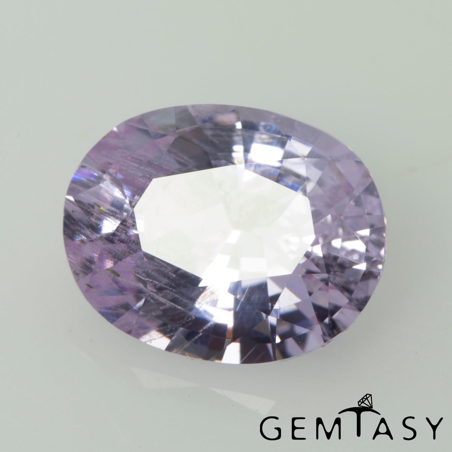 Piedra tallada - Zafiro Violeta Czochralski (Extraído) cultivado en laboratorio, facetado Ovalada 9x7mm 2,36-3,05 ct