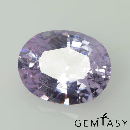 Piedra tallada - Zafiro Violeta Czochralski (Extraído) cultivado en laboratorio, facetado Ovalada 9x7mm 2,36-3,05 ct