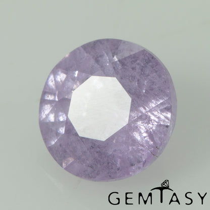 Piedra tallada - Zafiro Violeta Czochralski (Extraído) cultivado en laboratorio, facetado Redondo 5mm 0,58-0,74 ct
