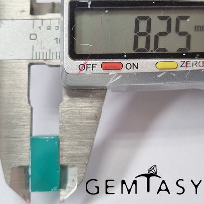 Piedra en bruto para facetar - YAG Paraíba Czochralski (Extraído) cultivado en laboratorio 32-37ct
