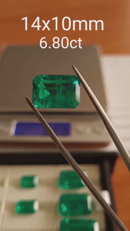 lab-grown emerald