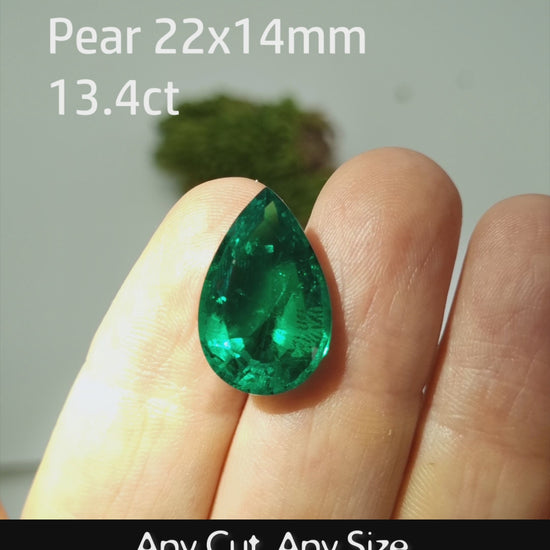 Lab-created Emerald